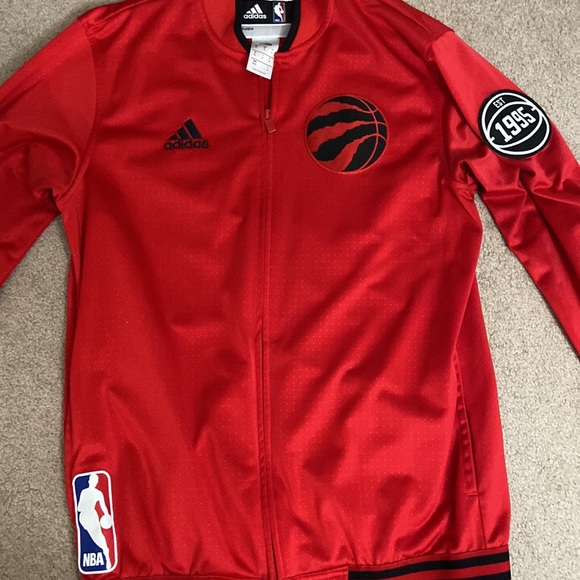 NWOT Raptors Warm Up Jacket - Picture 3 of 10